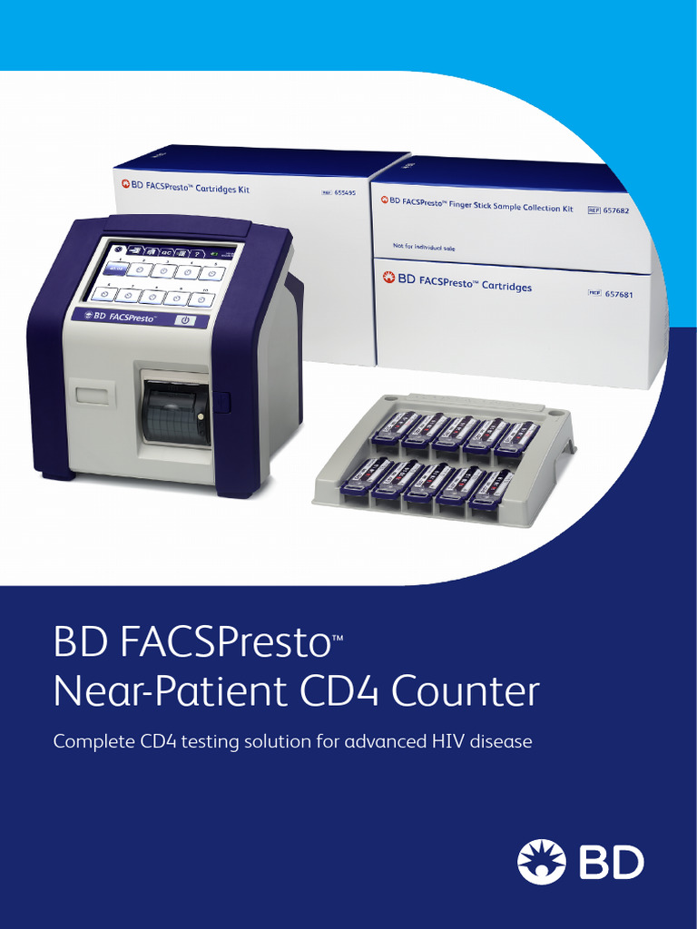 BD FACSPresto™ CD4 Counter Overview | PDF | Cd4 | Dna Sequencing