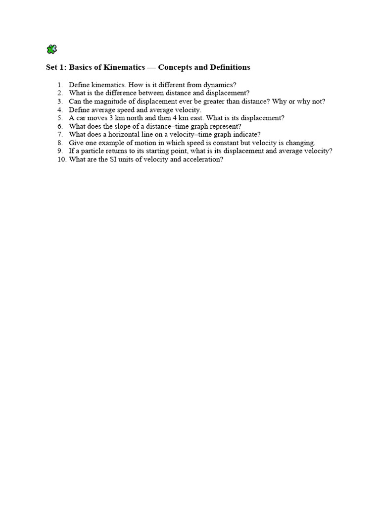Set 1 | PDF