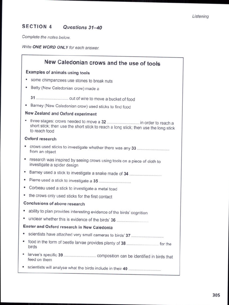 @IELTSc1 Mock Listening Section 4 | PDF