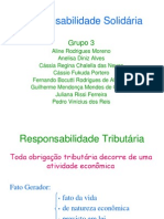 REPONSABILIDADE SOLIDÁRIA (1)