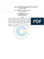 Numerical Simulation of Fl;Ow Over Broad Crested Weir 19 12