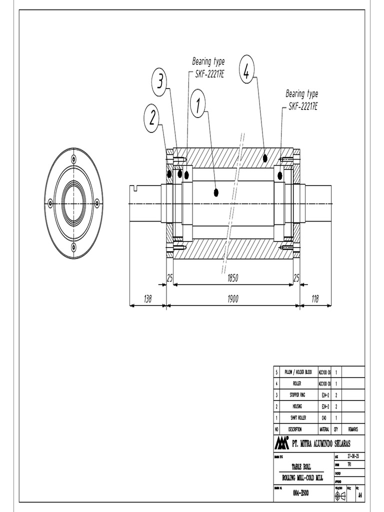 004-ES00 Table Roll | PDF | Mechanical Engineering | Friction