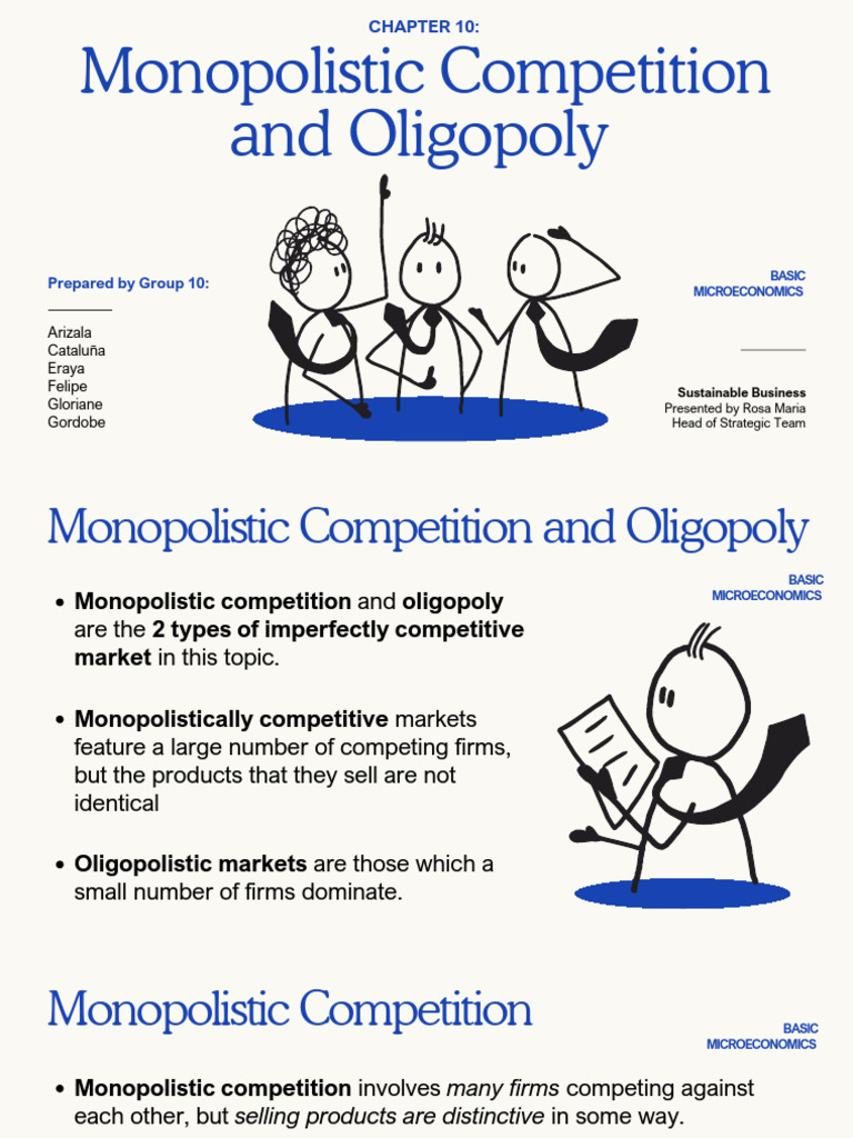Monopolistic Competition vs Oligopoly Analysis | PDF | Monopoly ...