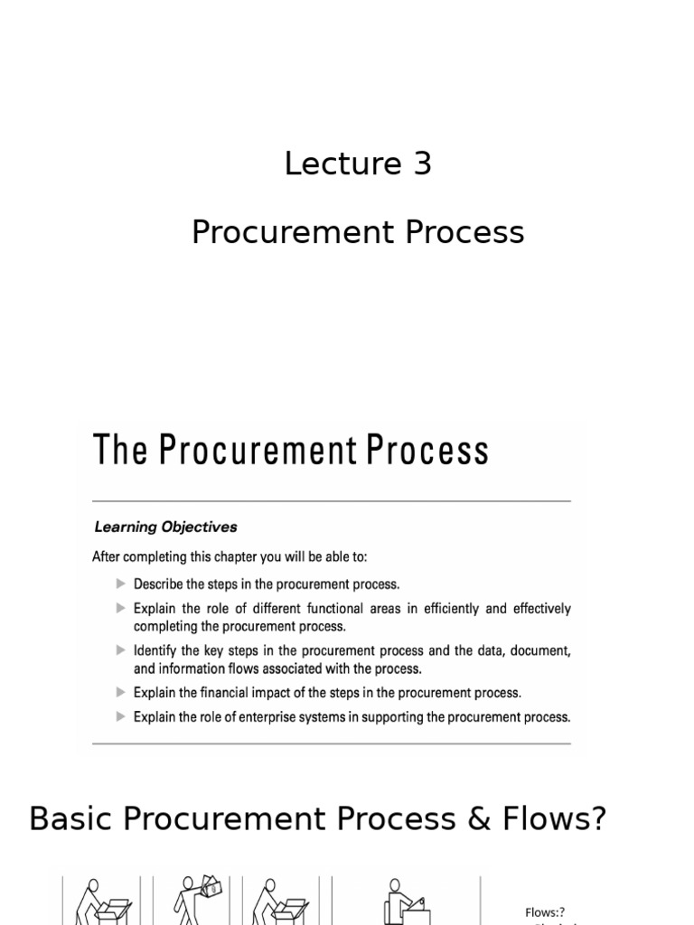 Procurement Process Overview and Flows | PDF | Receipt | Invoice