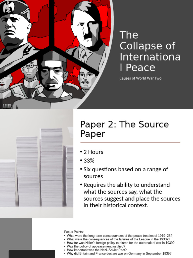 Causes of World War II Explained | PDF | Nazi Germany | Adolf Hitler