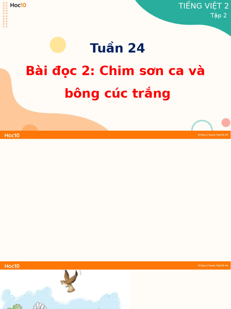 Tuan 24 - Bai Doc 2 - Chim Son Ca Va Bong Cuc Trang | PDF