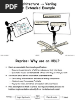 Architecture Verilog An Extended Example: Always @ (Posedge CLK) Begin