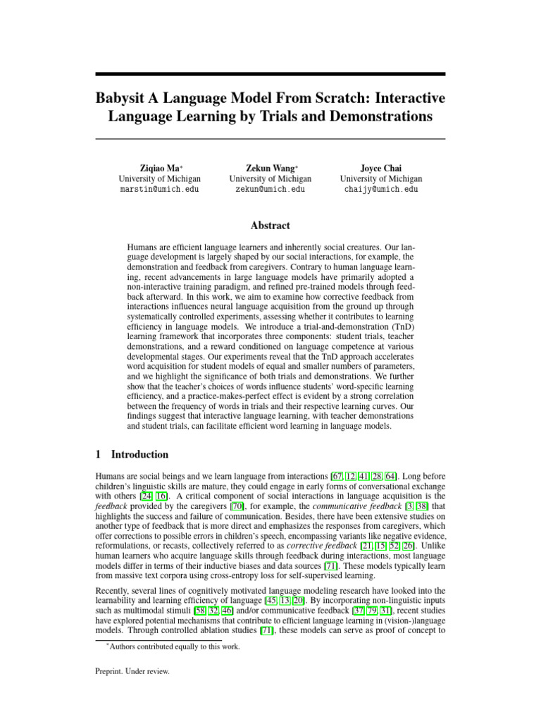 Interactive Language Learning Framework | PDF | Language Acquisition ...