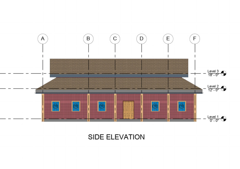 Side Elevation with Level Measurements | PDF