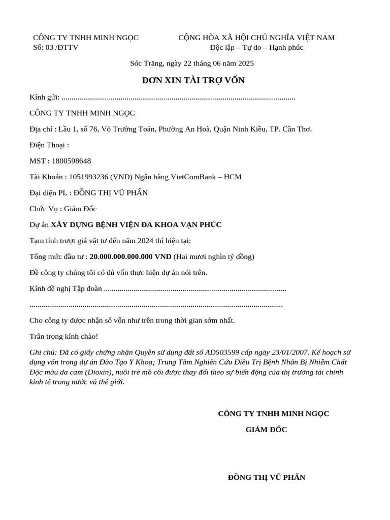 Don Xin Tai Tro Von | PDF