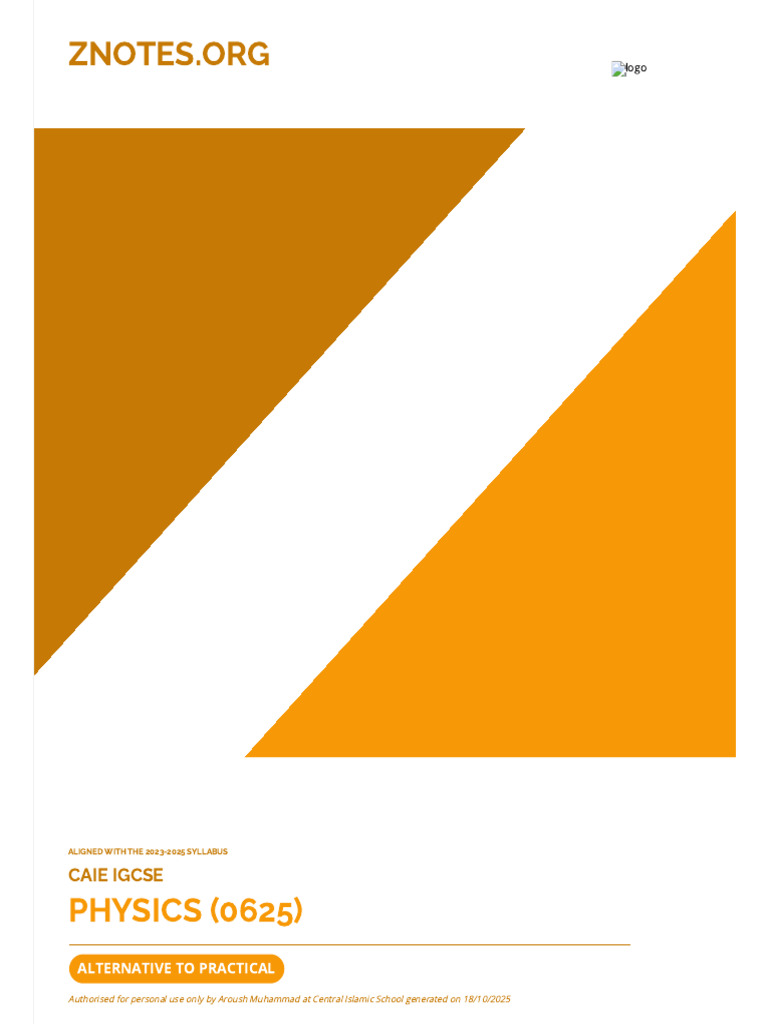 IGCSEPhysics Alternative To Practical | PDF | Resistor | Thermometer