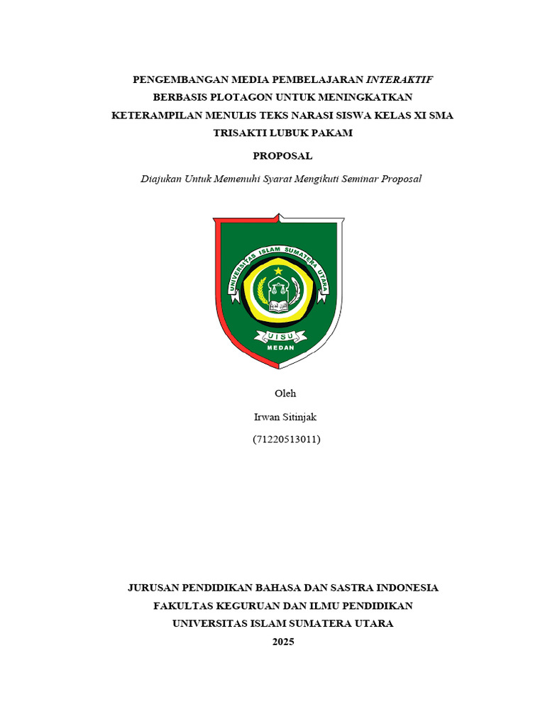 Media Interaktif Plotagon untuk Menulis | PDF