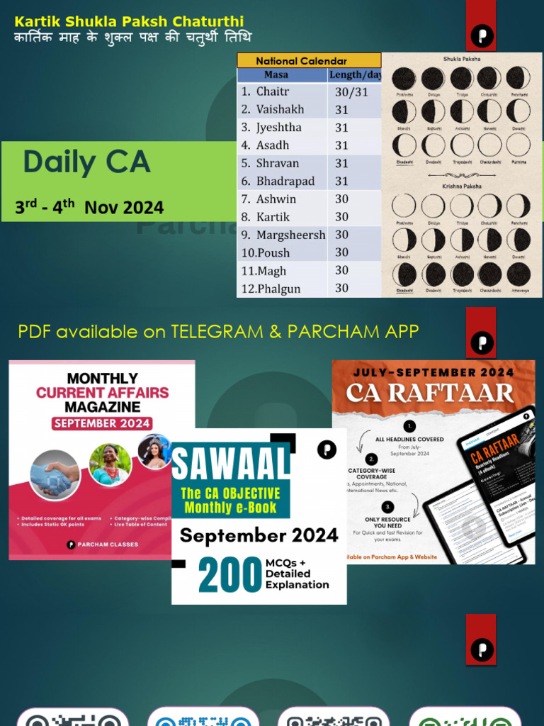 Daily CA 3rd - 4th Nov-24 | PDF