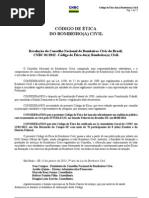 Codigo de Etica Do Bombeiro Civil