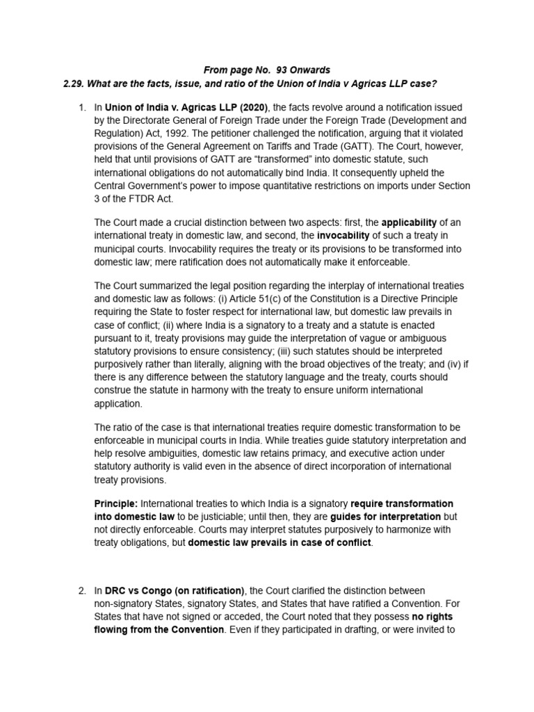 Public Intrenational Law Class Notes GPT (1) | PDF | International Law ...