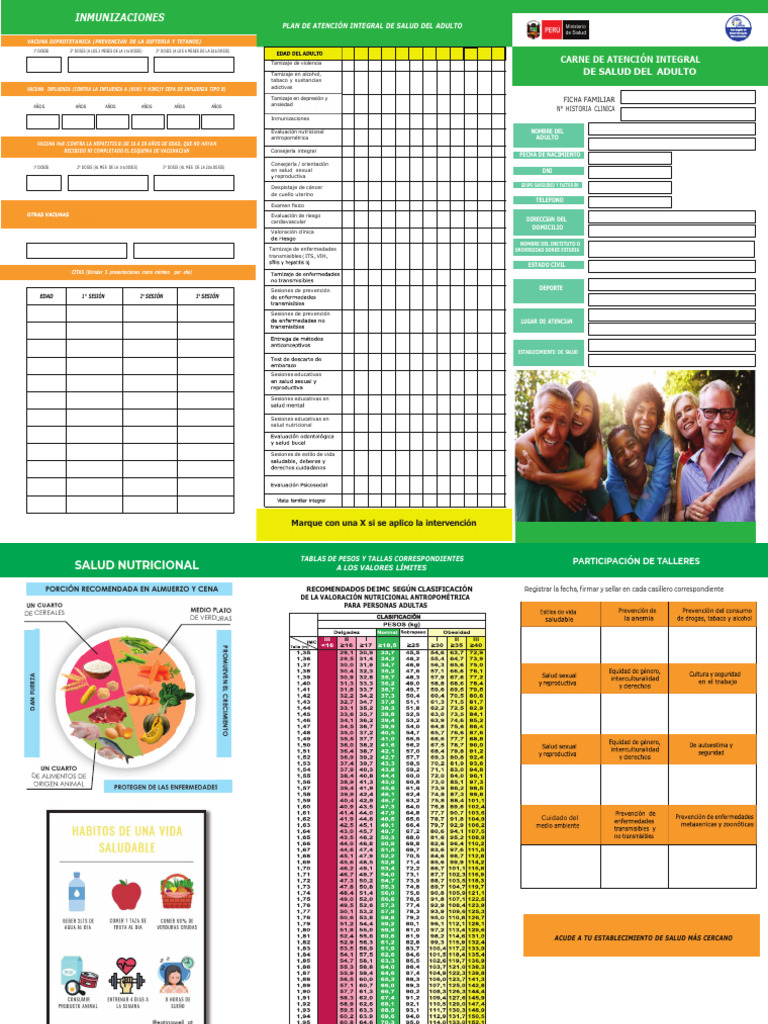 Plan de Atención Integral en Salud | PDF | Influenza | Ciencias de la Salud