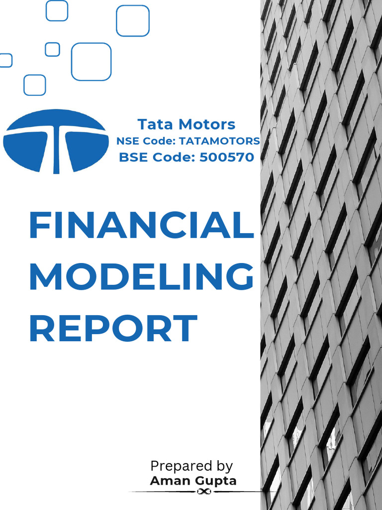 Tata Motors Financial Analysis Report | PDF | Cost Of Capital | Free ...
