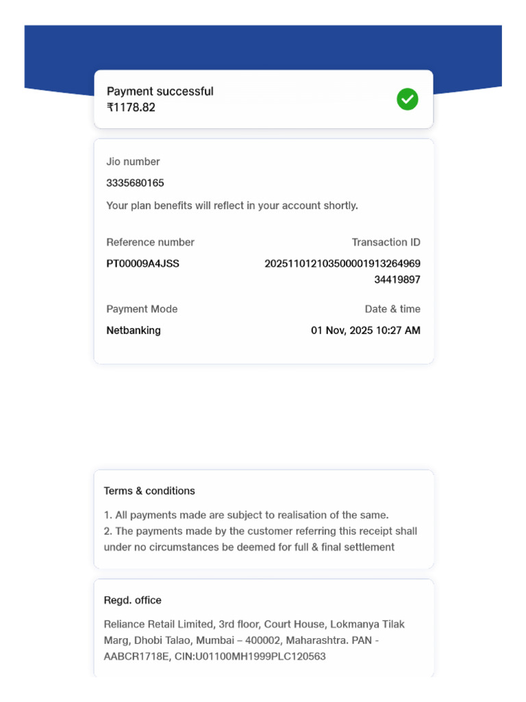 JIO | PDF