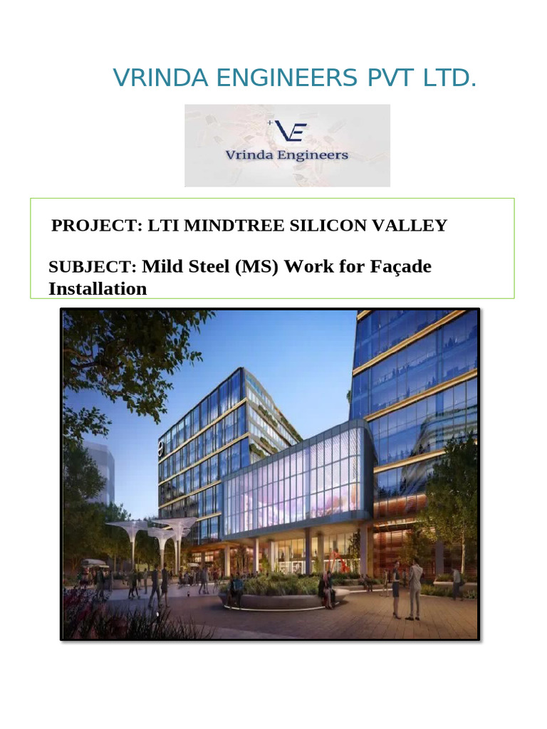 MS Fabrication & Installation Methodology | PDF | Welding | Construction
