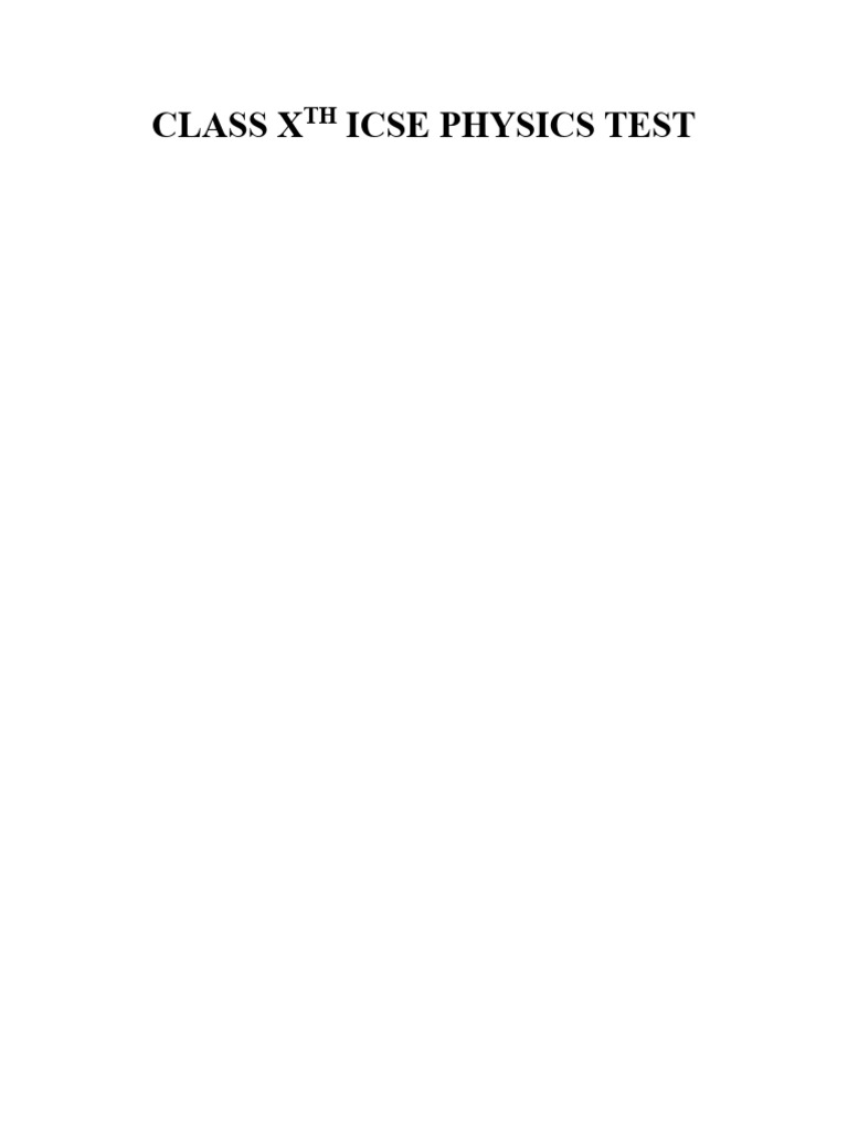 10 Test | PDF