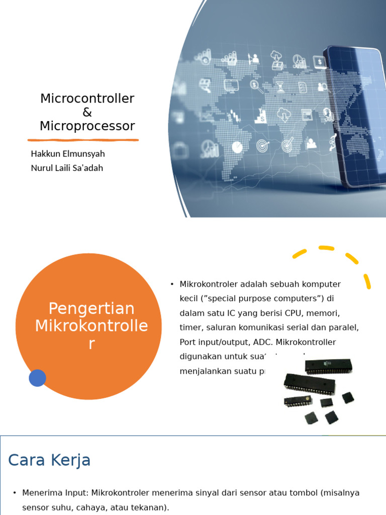 Microcontroller Vs Microprocessor | PDF