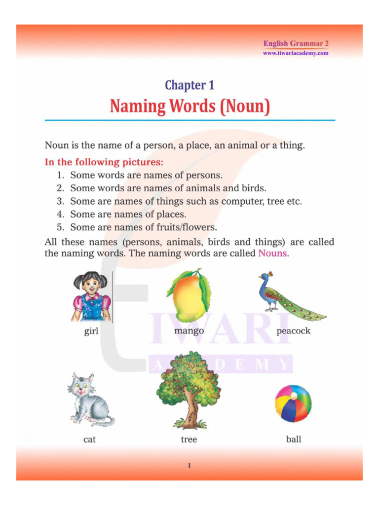 Chapter 1 English Grammar Compressed | PDF