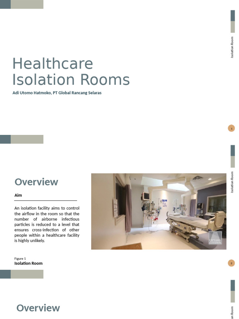 Healthcare Isolation Room Design Guide | PDF | Medical Specialties ...