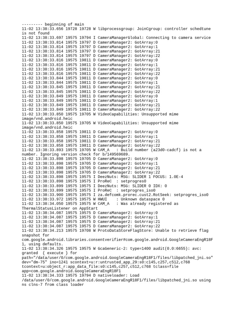 Log Cat 1762070913606 | PDF | Computer Programming | Software Engineering