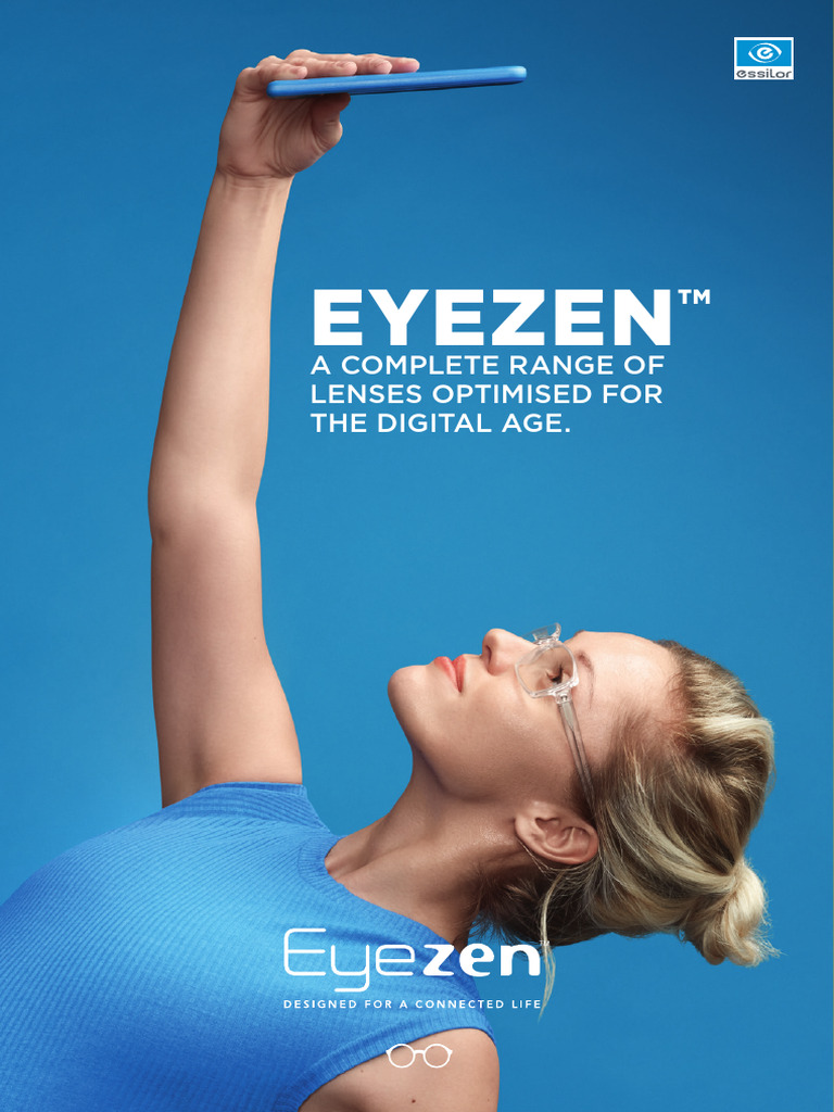 Eyezen™ Lenses for Digital Eye Strain | PDF | Glasses | Eye