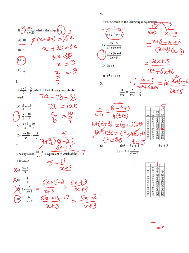 2.solution of Rational Equations | PDF