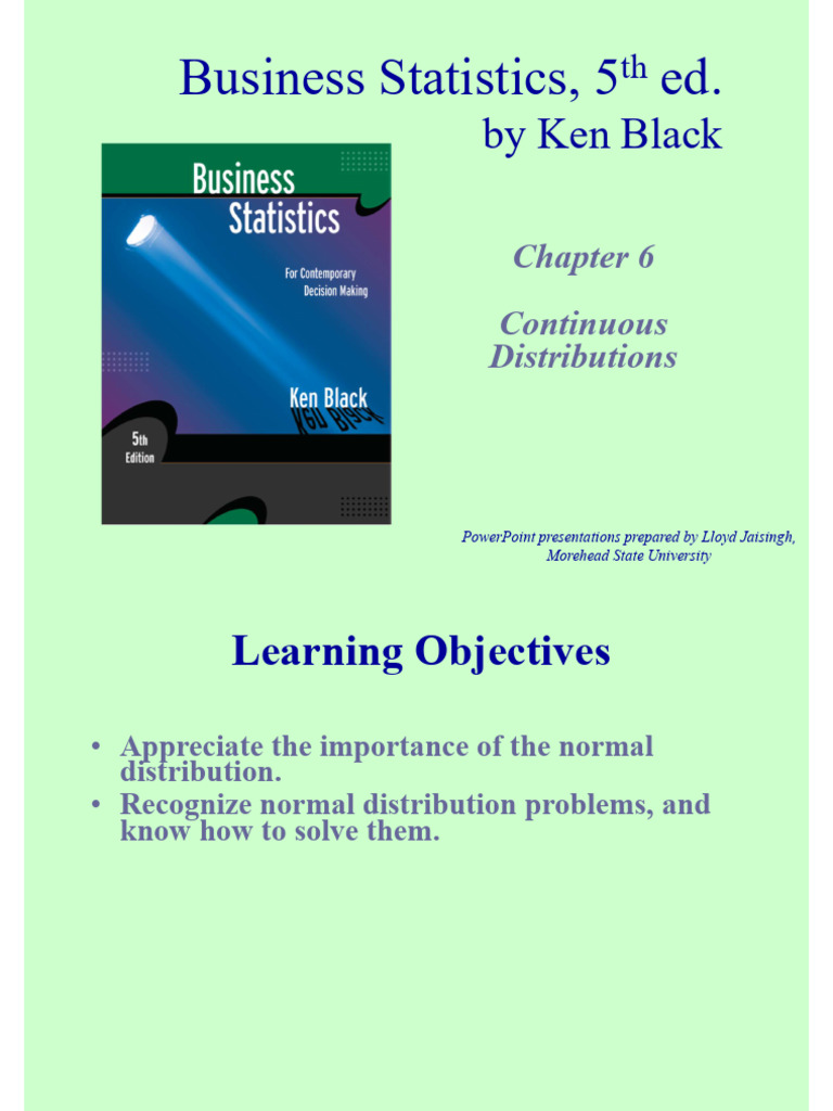 Understanding Normal Distribution Concepts | PDF | Normal Distribution ...