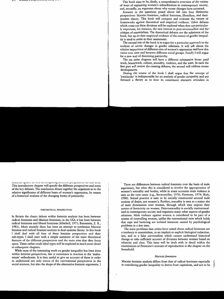 Patriarchy PDF Shreysha Sem 5 | PDF