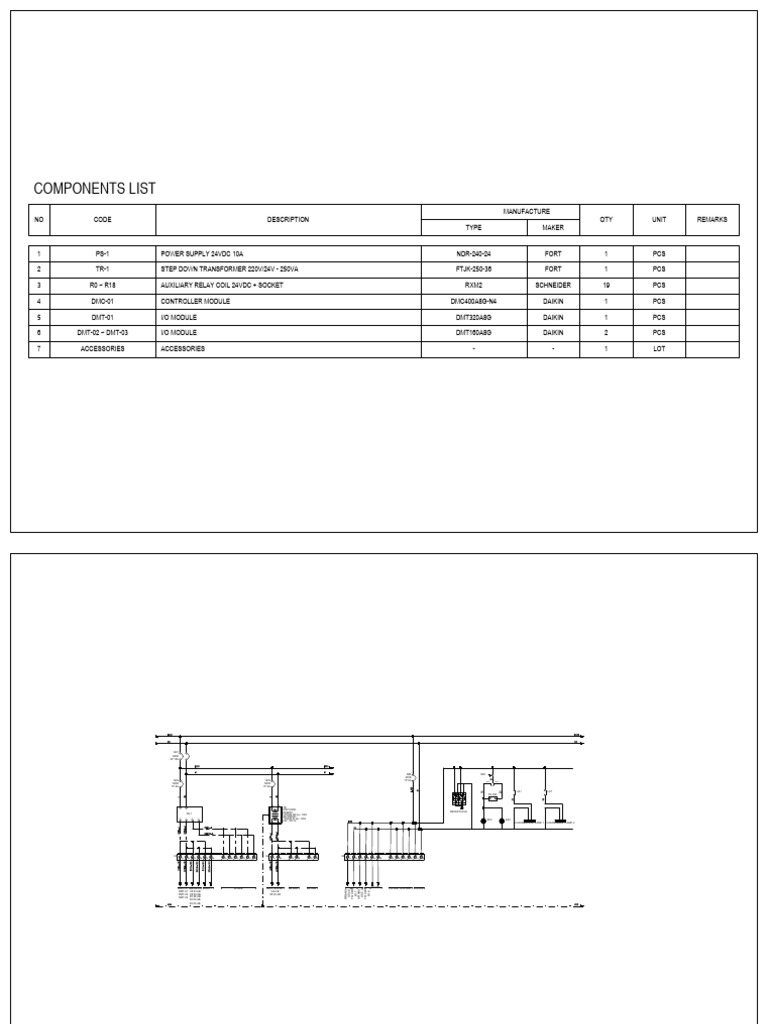 Comprehensive Components List for AHU | PDF | Physical Quantities ...
