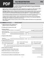 TR2 Form Registration for Non-Residents | PDF | Taxes | Value Added Tax