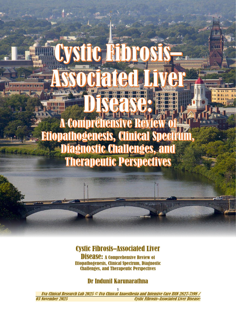 Cystic Fibrosis Liver Disease Review | PDF | Cirrhosis | Liver