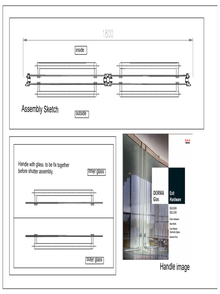 Glass Handle Assembly Instructions | PDF