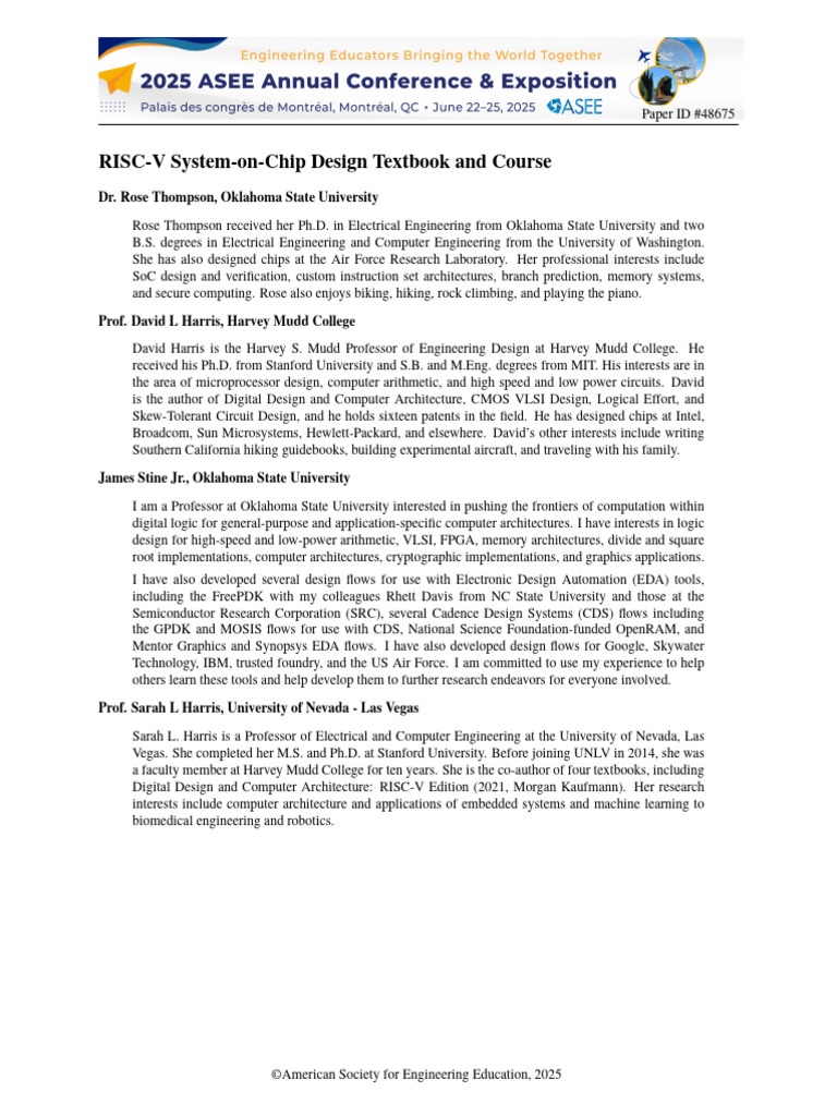 RISC-V SoC Design Textbook Overview | PDF | System On A Chip | Central ...
