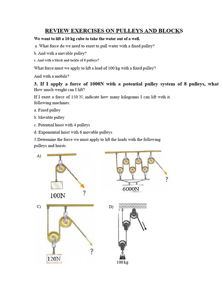 2 Pulleys And Hoists Pdf