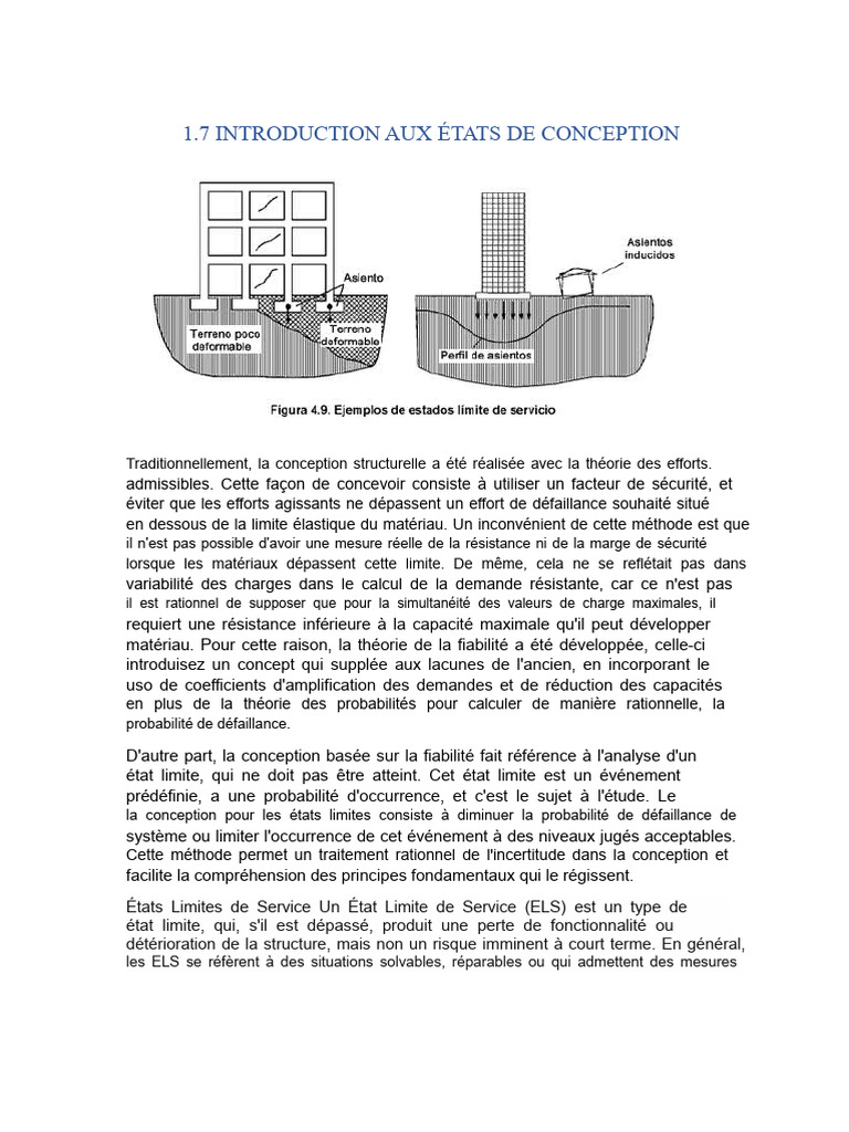 Introduction aux États de Conception Structurelle | PDF | Sciences ...