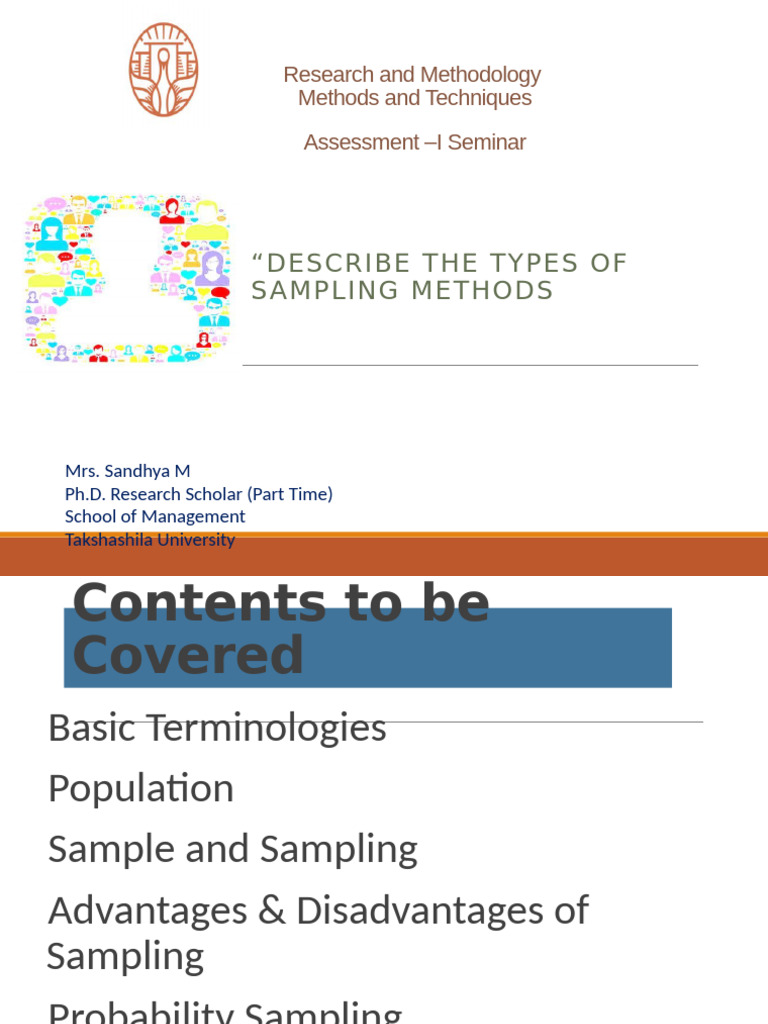 Samplingitstypes 160125051743 | PDF | Sampling (Statistics) | Research ...