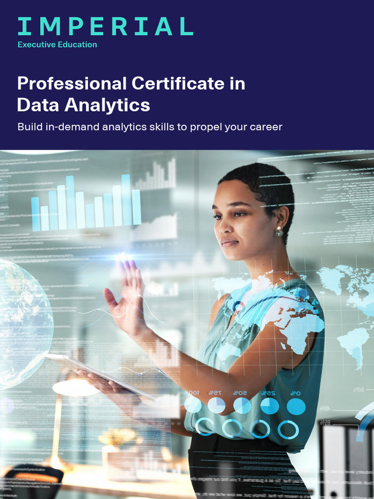 Professional Certificate in Data Analytics | PDF | Analytics | Data ...