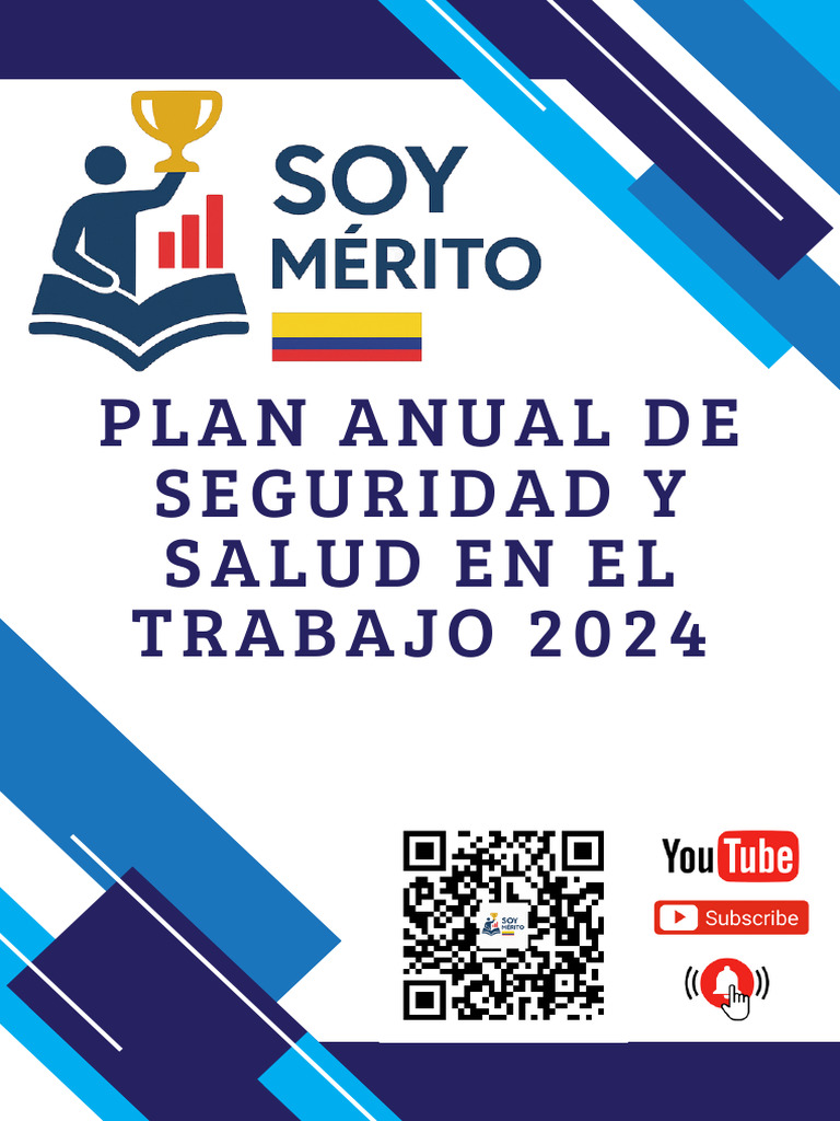 Plan Anual de Seguridad y Salud en El Trabajo 2024 | PDF