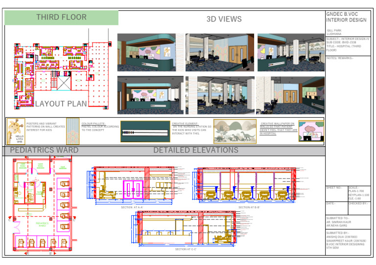 Hospital Interior Design Layout | PDF