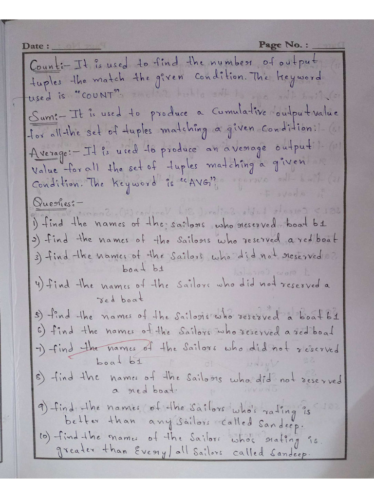 DBMS Record 2 | PDF