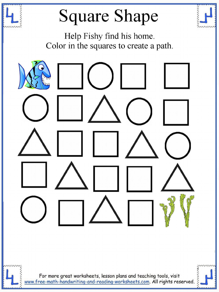 Shapes For Kids 04 | PDF