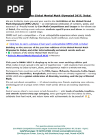 Junior Mathematical Challenge (UKMT-JMC+JMO) Brochure - 2026 | PDF