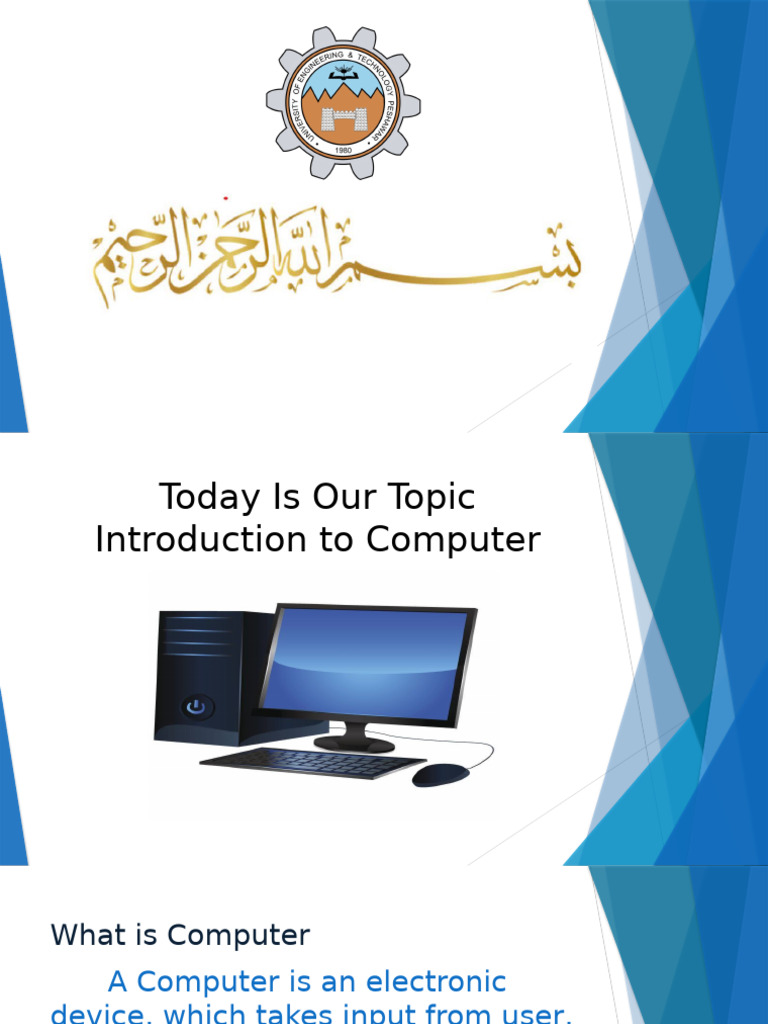 Introduction of Computer ICT | PDF | Computer Data Storage | Random ...