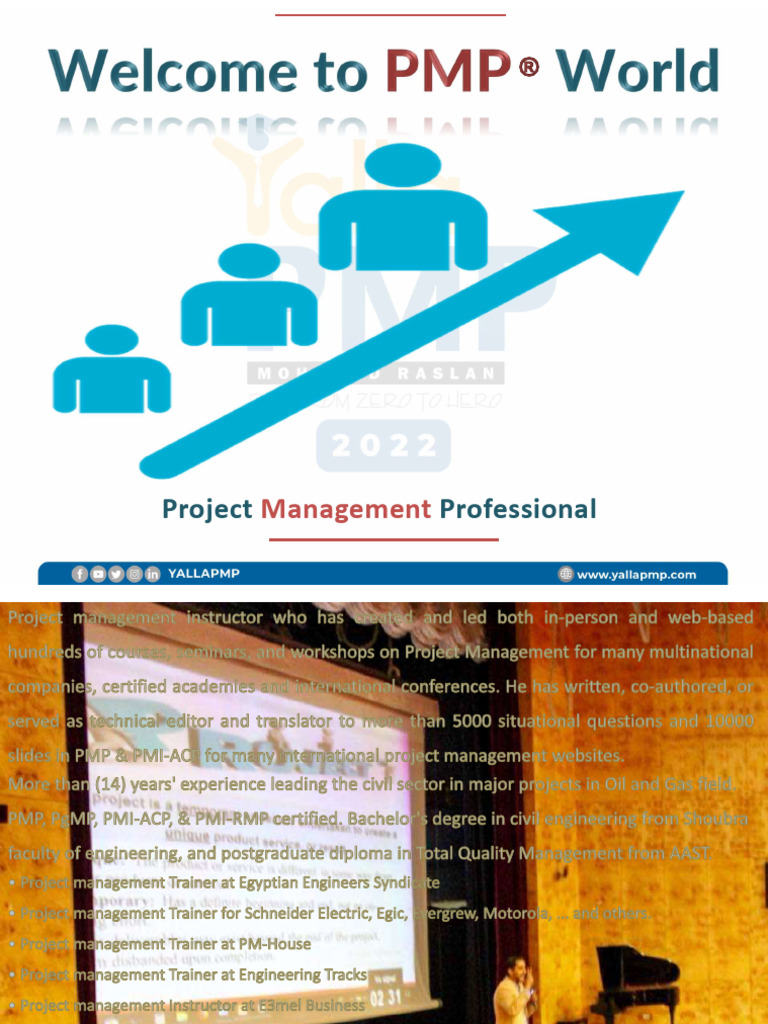 PMP Framework Eng.M.raslan | PDF | Project Management | Agile Software ...