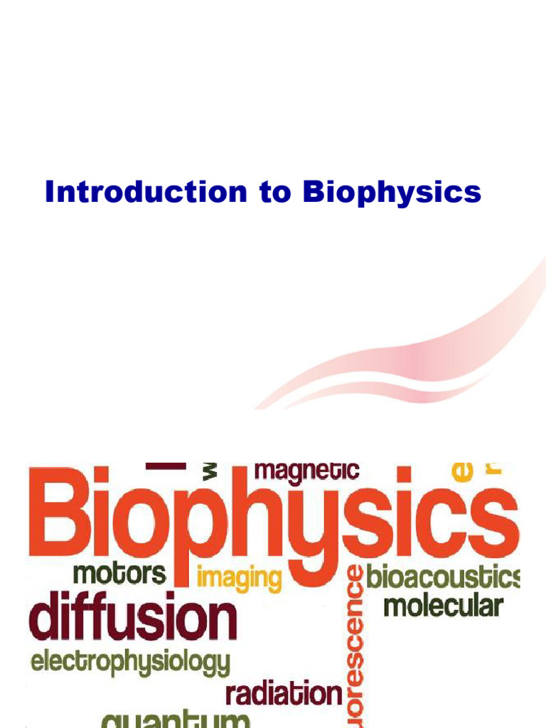 Fundamentals of Biophysics Explained | PDF | Chemical Bond | Chemical ...