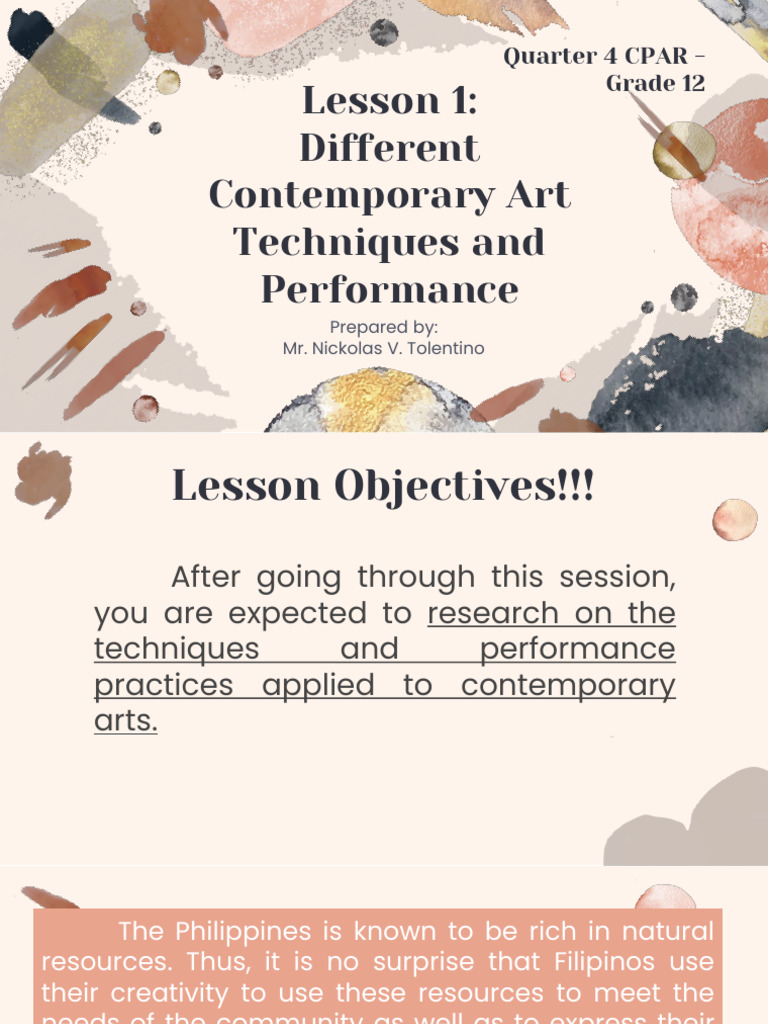 Contemporary Art Techniques Overview | PDF | Embroidery | Bracelet
